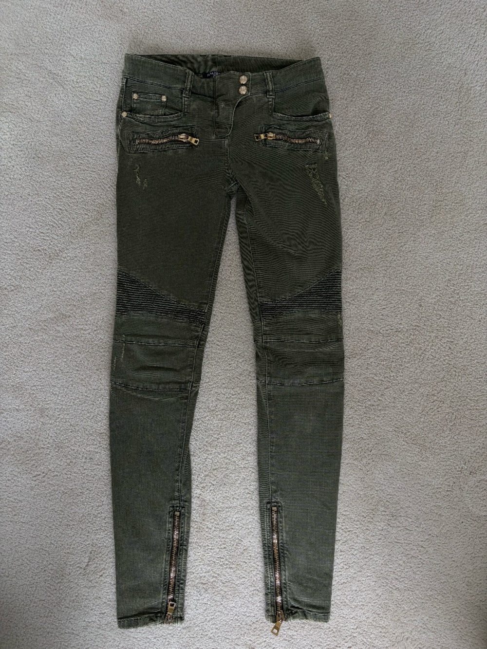 Pierre Balmain Biker Jeans